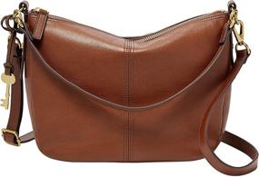 img 3 attached to Fossil ZB7716200 Jolie Crossbody Brown