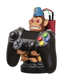 img 3 attached to 🐵 Cable Guys - Call of Duty (Black Ops Cold War) Monkey Bomb Controller and Phone Holder for PS4 - Organize and Game in Style!