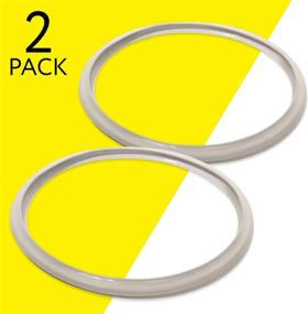 img 2 attached to Fagor Stovetop Pressure Cooker Replacement Gaskets - Pack of 🔧 2, 9 Inch, Fits Multiple Models (Refer to Description for Compatibility)