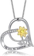 diofrg sunflower necklace sunshine daughter logo