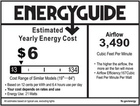 img 1 attached to Minka-Aire F553L-ORB Minute 52 Inch LED Energy Star Rated Ceiling Fan with DC Motor and 3 Speed Pull Chain - Oil Rubbed Bronze Finish