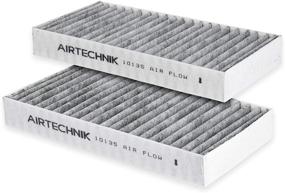 img 3 attached to AirTechnik CF10135 Cabin Air Filter W/Activated Carbon (2 Pack)