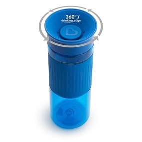 img 2 attached to Munchkin Miracle 360 Cup - 24 Ounce - Blue: Efficient and Easy-to-Use Drinking Solution