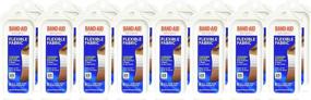 img 1 attached to 🩹 Essential Travel Companion: BAND-AID Flexible Fabric Bandages - 8 Count, Pack of 24