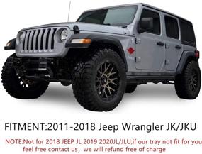 img 3 attached to JOJOMARK Аксессуары Wrangler 2011 2018 Органайзер