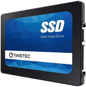 img 3 attached to 💾 Timetec 480GB SSD 3D NAND SATA III 6Gb/s 2.5 дюйма 7 мм 400 TBW высокой скорости чтения (до 560 МБ/с) SLC кэш-память повышает производительность внутреннего твердотельного накопителя для ПК, настольного компьютера и ноутбука (480 ГБ)