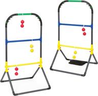 portable and space-saving: go! gater foldable ladderball set – fun outdoor game for all ages! логотип