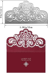 img 3 attached to 🌹 Rose Cutting Dies - 3 Piece Flower Shape Embossing Die Set | Carbon Steel Die Cutting Stencils for DIY Card Making, Scrapbooking & Crafts