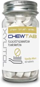 img 2 attached to 🦷 Weldental Vanilla Mint Chewable Toothpaste Tablets