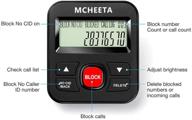 🔇 mcheeta premium phone call blocker: effortless solution to filter robocalls, unwanted, nuisance, and incoming calls with one button logo