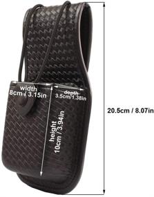 img 2 attached to Itoofa8 Universal Radio Holster: Securely Fits Motorola MT500, MT1000, MTS2000 & More