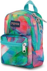 img 2 attached to Sparkle & Shine with JanSport Lil Break Crystal Light: Compact, Stylish Backpack for Everyday Adventures