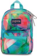 sparkle & shine with jansport lil break crystal light: compact, stylish backpack for everyday adventures logo