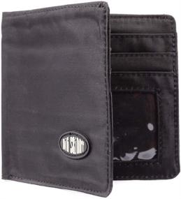 img 1 attached to Big Skinny Bi Fold Wallet Zippered Men's Accessories