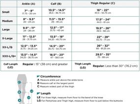 img 1 attached to Ames Walker Style Support 20MmHg Women's Handbags & Wallets: Fashionable Compression Accessories with Enhanced Comfort