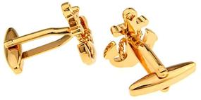 img 2 attached to Anchor Rudder Fishing Sailor Cufflinks Men's Accessories