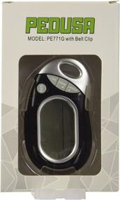 img 2 attached to 📱 Black Pedusa PE-771 Tri-Axis Multi-Function Pocket Pedometer with Holster/Belt Clip