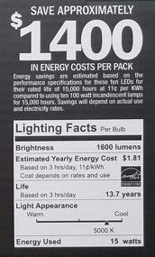 img 3 attached to 💡 Enhance Your Space with Daylight Lumens: Replacement Bulbs for Maximum Brightness