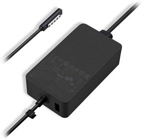 img 2 attached to 🔌 High-Quality BatPower 12V 3.6A Surface 48W Charger for Microsoft Surface Pro 2 & 1, Surface RT Tablet 1536 - Power Supply AC Adapter Cord with Convenient 5V 1A USB Charge for Tablet and Smartphone