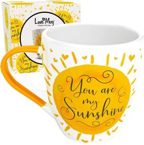 img 4 attached to 🌞 I Love You Mug: You Are My Sunshine Coffee Mug - Perfect Christmas & Valentine’s Day Gifts for Her!