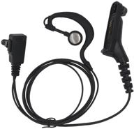 aoer g-shape clip ear earhook headset earpiece with mic for motorola radios apx4000 apx6000 dp4800 dp4801 dgp6150 dgp6150+ xirp8608 xirp8660 xirp8668 xpr6500 xpr6580 xpr6550: enhanced communication solution logo