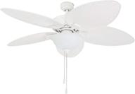 🏡 prominence home palm valley ceiling fan blade - 52 inches, white logo