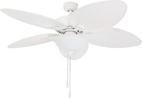 img 4 attached to 🏡 Prominence Home Palm Valley Ceiling Fan Blade - 52 inches, White