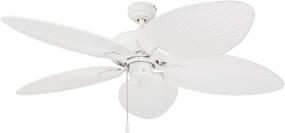 img 3 attached to 🏡 Prominence Home Palm Valley Ceiling Fan Blade - 52 inches, White