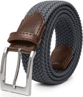 👔 elastic braided belt - stretch fabric men's accessories by wonday logo