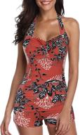 👙 stylish women's vintage swimsuits: push up, tummy control & athletic – plus size bathing suit & swimwear collection logo