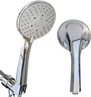 🚿 silver moioibe high pressure 5 modes shower head with hose and extension arm - detachable handheld showerhead logo