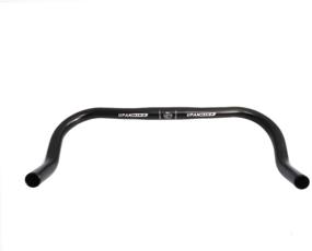 img 1 attached to 🚴 UPANBIKE Bike Bullhorn Handlebar Aluminum Alloy 25.4mm 37cm - Ideal for Fixed Gear Bikes and Road Bikes