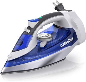 img 4 attached to 🔥 Mueller Professional Grade Steam Iron: Retractable Cord, Shot of Steam, 3 Way Auto Shut Off
