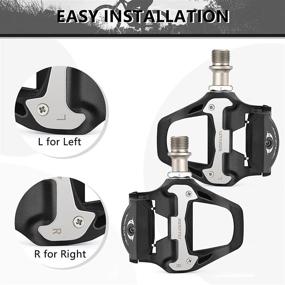 img 3 attached to 🚲 KOOTU Universal Road Bike Pedals: Platform & Clipless Pedals for Road, Spin, MTB & Indoor Bikes (9/16")