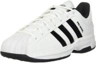 🏀 adidas unisex pro model 2g low basketball shoe logo