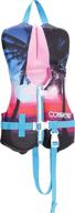2017 girl's connelly infant neoprene vest, designed for babies under 30lbs логотип