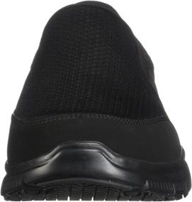 img 3 attached to Skechers Black Advantage Resistant Mcallen Men's Shoes: Durable, Slip-On Loafers for Maximum Comfort