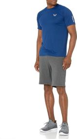 img 1 attached to Peak Velocity: Elevate Your Performance with Channel Knit Athletic Fit Men's Clothing