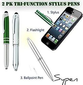 img 4 attached to Capacitive Touchscreen Tri-Function Flashlight Ballpoint Pen