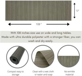 img 2 attached to 🏻 Ultimate Outdoor Resistant Runner Kitchen - 108Lx12W Size for Durable & Functional Use
