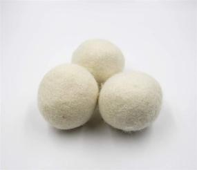 img 1 attached to 🧺 Natural New Zealand Wool Dryer Balls: Eliminate Lint with Organic Fibers