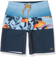 🏄 stylish and functional: billabong boys' tribong pro boardshort – a must-have for young surfers logo