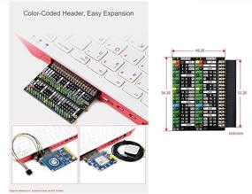 img 3 attached to Простая расширяемая цветная плата адаптера заголовка GPIO для Raspberry Pi 400