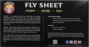 img 1 attached to Hamilton Fly Sheet Horses 78 Inch