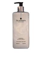 🌸 pecksniffs gardenia & white peach moisturizing hand wash - 25.3 oz logo