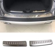 beautost infiniti bumper protector stainless logo