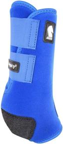 img 2 attached to Wildflower Legacy Hind Protective Boots - 2 Pack by Classic Rope Company