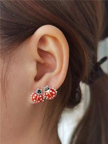 img 2 attached to 💎 Sterling Hypoallergenic Earrings: Perfect Birthday & Christmas Jewelry for Girls