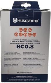 img 1 attached to Husqvarna BC 0.8 Battery Charger / Maintainer: Efficient Charging and Maintenance for Long-lasting Performance