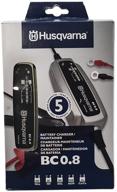 husqvarna bc 0.8 battery charger / maintainer: efficient charging and maintenance for long-lasting performance logo
